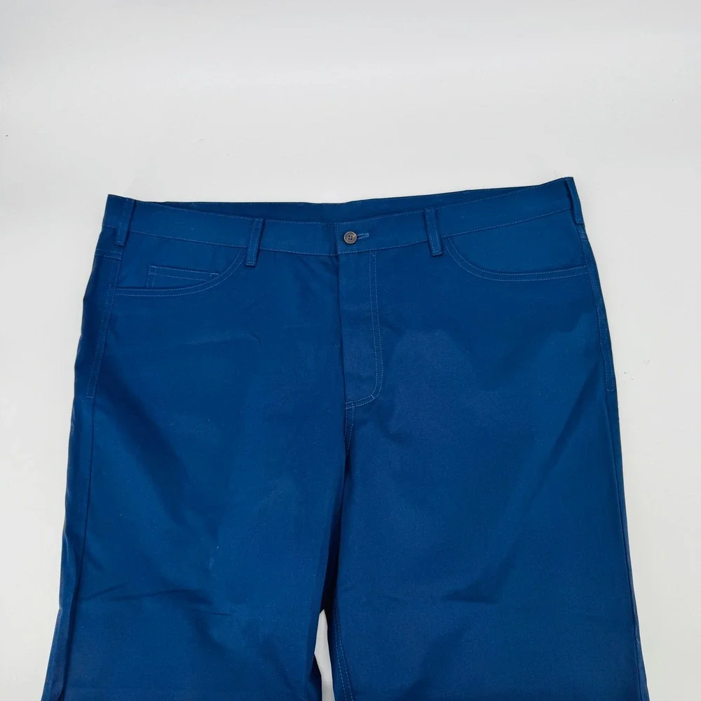 League of Rebels Golf Pants Mens‎ 44x30 Blue Brisbane Moss Cotton Trousers